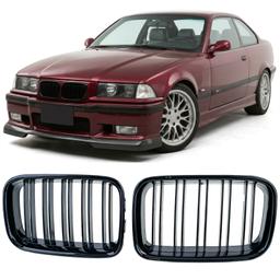 Njurar dubbelribbad Performance-design till BMW 3-Serie E36 före facelift 1990-1996