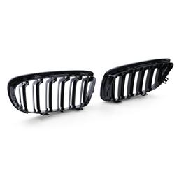 Njurar dubbelribbad Performance-design blanksvart till BMW 3-Serie E90 E91 2008-2012 - 5