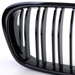 Njurar dubbelribbad Performance-design blanksvart till BMW 5-Serie E39 1995-2003 - 6