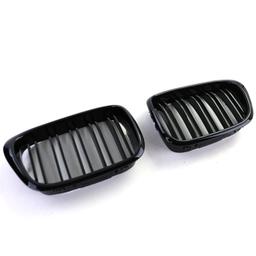 Njurar dubbelribbad Performance-design blanksvart till BMW 5-Serie E39 1995-2003 - 7