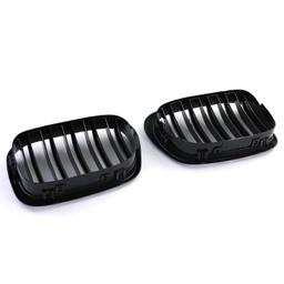 Njurar dubbelribbad Performance-design blanksvart till BMW 5-Serie E39 1995-2003 - 8