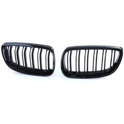 Njurar dubbelribbad Performance-design blanksvart till BMW 3-Serie E92 E93 2006-2010 - 2