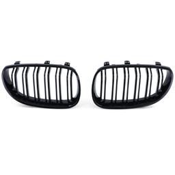Njurar dubbelribbad Performance-design blanksvart till BMW 5-Serie E60 E61 2003-2010 - 5