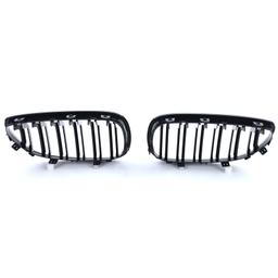 Njurar dubbelribbad Performance-design blanksvart till BMW 5-Serie E60 E61 2003-2010 - 6