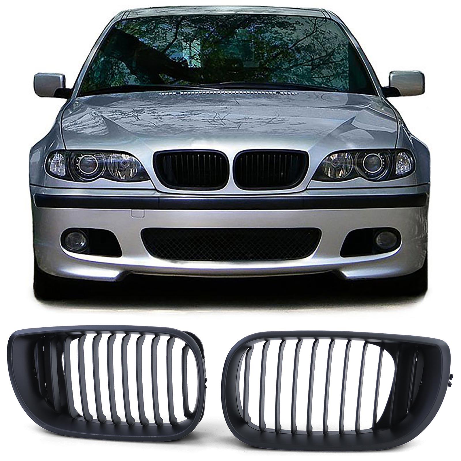Njurar sportutförande svart till BMW 3-Serie E46 sedan Touring 2001-2005