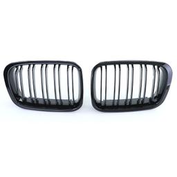 Njurar dubbelribbad Performance-design blanksvart till BMW 3-Serie E46 1998-2001 - 5