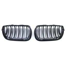 Njurar dubbelribbad Performance-design blanksvart till BMW 3-Serie E46 2001-2005 - 8