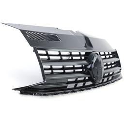 Frontgrill blanksvart till VW T6 Bus Transporter 2015-2019 - 3