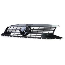 Frontgrill blanksvart till VW T6 Bus Transporter 2015-2019 - 4
