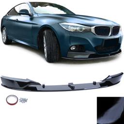 Frontspoilerläpp blanksvart för BMW 3-serie GT F34 2013–2020