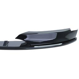 Frontspoilerläpp blanksvart för BMW 1-serie E82/E88 2011–2013 - 4