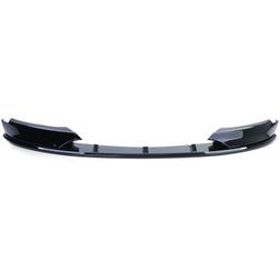 Frontspoilerläpp blanksvart för BMW 1-serie E82/E88 2011–2013 - 5