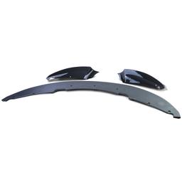 Frontspoilerläpp blanksvart för BMW 1-serie E82/E88 2011–2013 - 7