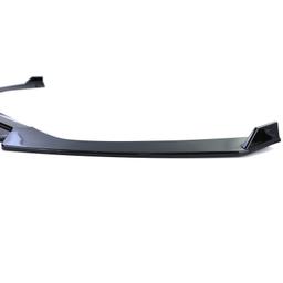 Frontspoilerläpp blanksvart för Seat Leon 5F Cupra 2012–2020 - 4