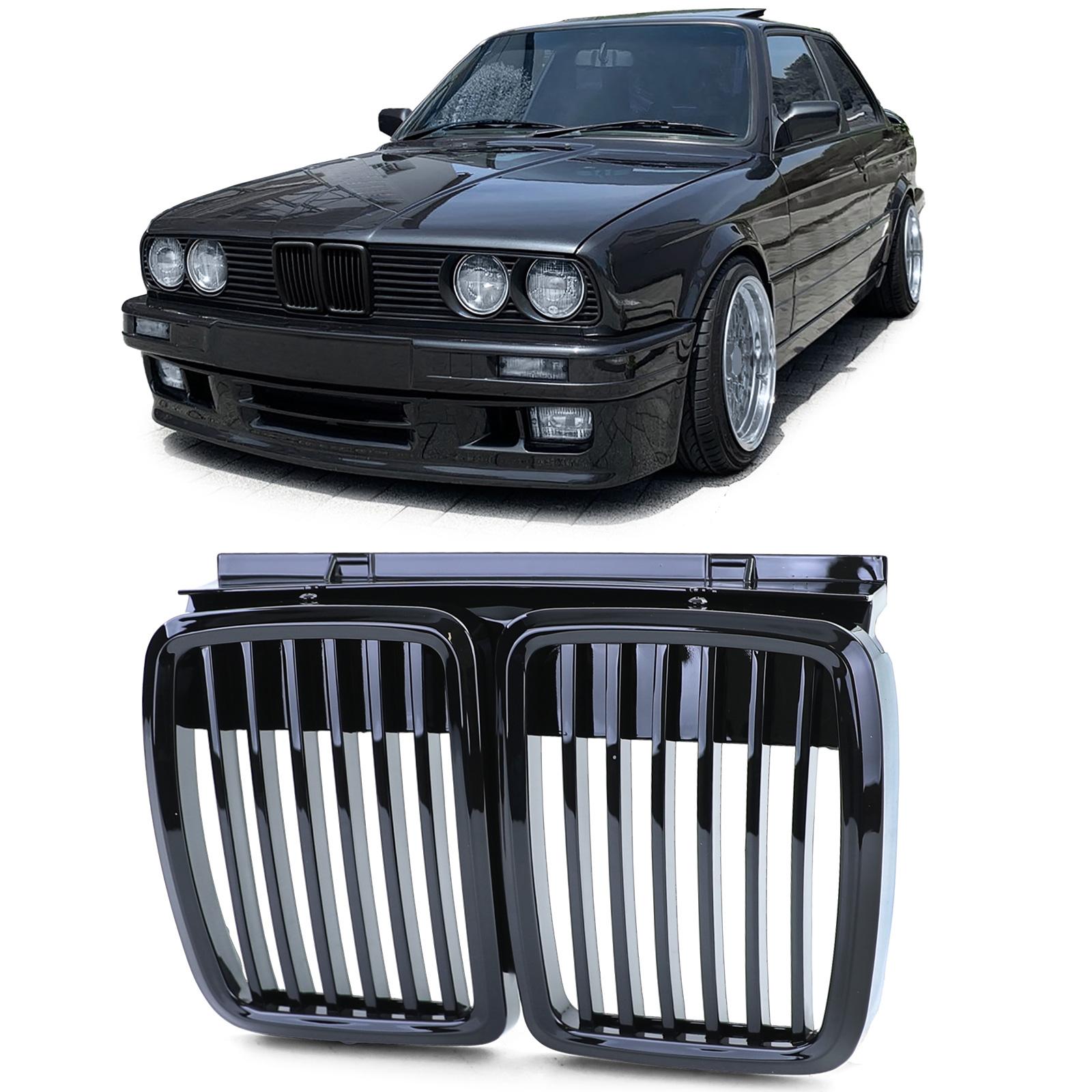 Njurar sportutförande blanksvart till BMW 3-Serie E30 1982-1994