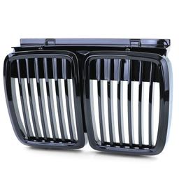Njurar sportutförande blanksvart till BMW 3-Serie E30 1982-1994 - 2