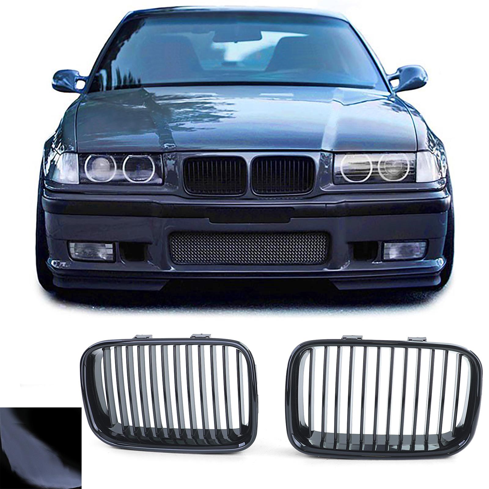 Njurar sportutförande blanksvart till BMW 3-Serie E36 före facelift 1991-1996