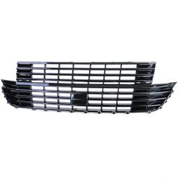 Blanksvart sportgrill utan emblem till VW Bus T6.1 från 2019 - 2