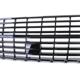Blanksvart sportgrill utan emblem till VW Bus T6.1 från 2019 - 6