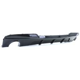 Diffusor blanksvart för BMW 5-Serie F10 F11 535i 535d 2010-2017 - 3