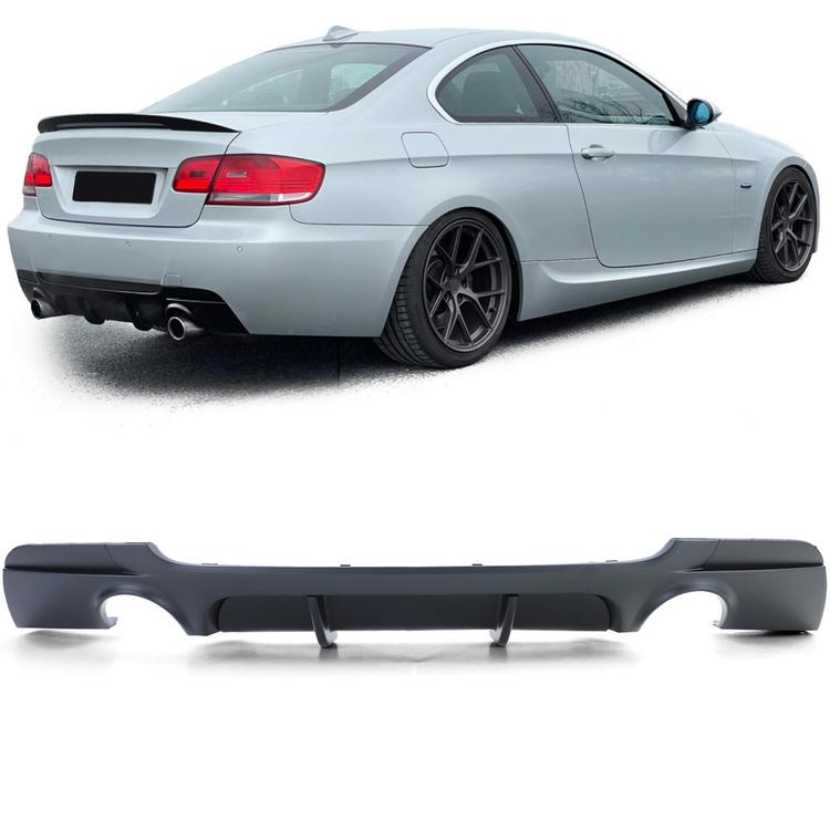 Diffusor mattsvart för BMW 3-Serie E92 E93 335i 335d