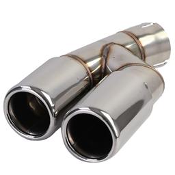 Diffusor med avgasändrör mattsvart för BMW F30 F31 316 318 320 - 5