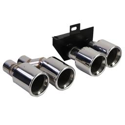 Diffusor mattsvart till BMW 5-serie F10/F11 2010-2017, 520i/d, 523i, 525d, 528i och 530i/d, med M-paket - 7