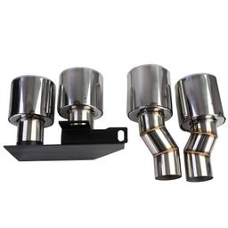 Diffusor mattsvart till BMW 5-serie F10/F11 2010-2017, 520i/d, 523i, 525d, 528i och 530i/d, med M-paket - 9