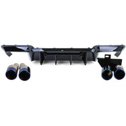 Diffusor med avgasändrör för BMW F10 F11 520 523 525 528 530 - 2