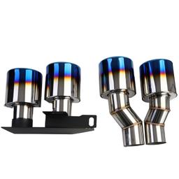 Diffusor mattsvart till BMW 5-serie F10/F11 2010-2017, 520i/d, 523i, 525d, 528i och 530i/d, med M-paket - 9