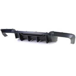 Diffusor med avgasändrör kolfiberlook för BMW F10 F11 520 523 525 528 530 - 3