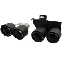 Diffusor med avgasändrör kolfiberlook för BMW F10 F11 520 523 525 528 530 - 6