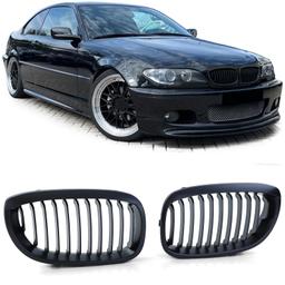 Sportgrill Performance-design matt till BMW 3-serie E46 Coupe Cabrio 2003-2007