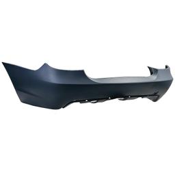 Bakstötfångare med diffusor blanksvart för BMW E60 sedan 2003-2007 - 2
