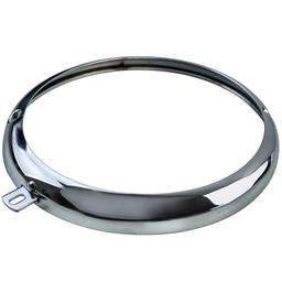 2x krom strålkastarring till VW Beetle Bus T1 till och med 1967 / Porsche 356 - 4