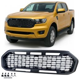Performance-grill med honeycomb-design svart uten emblem til Ford Ranger T8 2019-2022