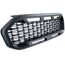 Performance-grill med honeycomb-design svart uten emblem til Ford Ranger T8 2019-2022 - 4