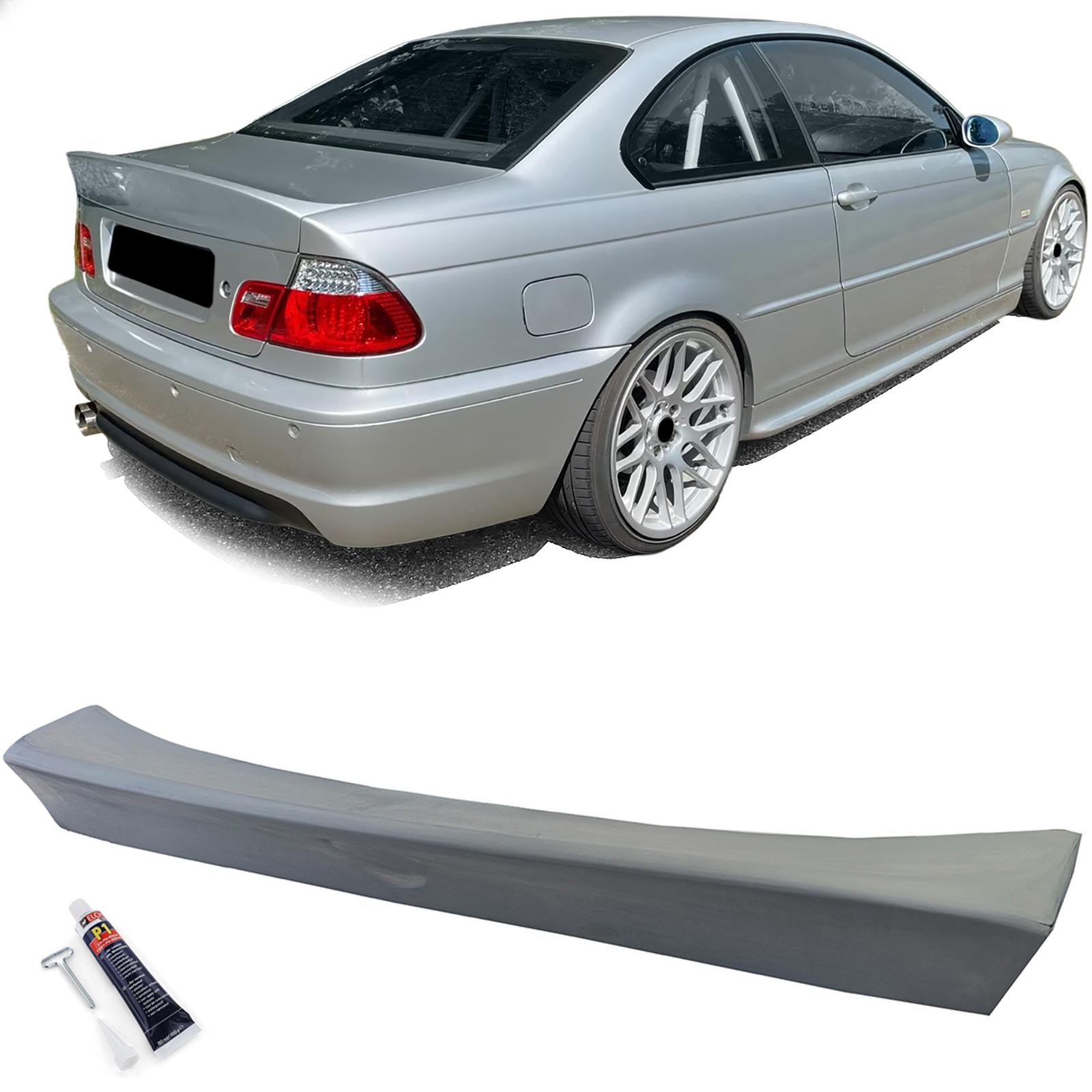 Bagspoiler grundet til BMW 3-serie E46 Coupé 1999-2006