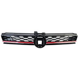 Frontgrill blanksvart till VW Golf 7 GTI Facelift 2017-2020 - 3