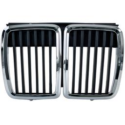 Njurar sportutförande svart/krom till BMW 3-Serie E30 1982-1994 - 3