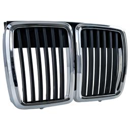 Njurar sportutförande svart/krom till BMW 3-Serie E30 1982-1994 - 4