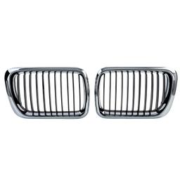 Njurar sportutförande svart/krom till BMW 3-Serie E36 Facelift 1996-2000 - 3