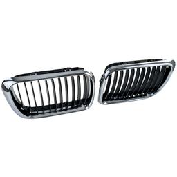 Njurar sportutförande svart/krom till BMW 3-Serie E36 Facelift 1996-2000 - 5