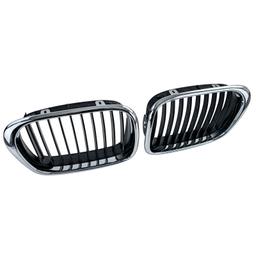 Njurar sportutförande svart/krom till BMW 5-Serie E39 1995-2003 - 5