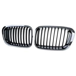 Njurar sportutförande svart/krom till BMW 3-Serie E46 före facelift 1998-2001 - 2
