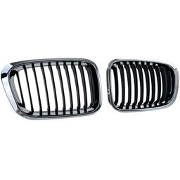 Njurar sportutförande svart/krom till BMW 3-Serie E46 före facelift 1998-2001 - 4
