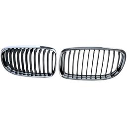 Njurar sportutförande svart/krom till BMW 3-Serie E90 E91 2008-2012 - 2