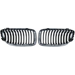 Njurar sportutförande svart/krom till BMW 3-Serie E90 E91 2008-2012 - 6