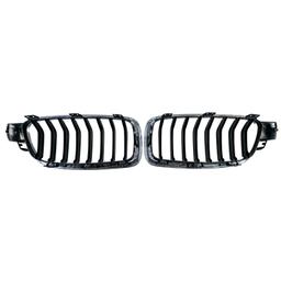 Njurar sportutförande svart/krom till BMW 3-Serie F30 F31 2011-2019 - 6