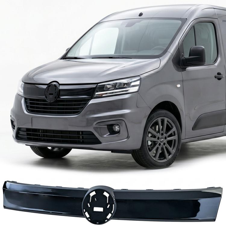 VW Caddy 2021 svart styling grill